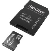 Micro SD card with adapter