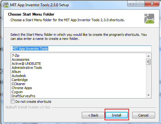 Basics: Project 107b How to install emulator for MIT App Inventor 2