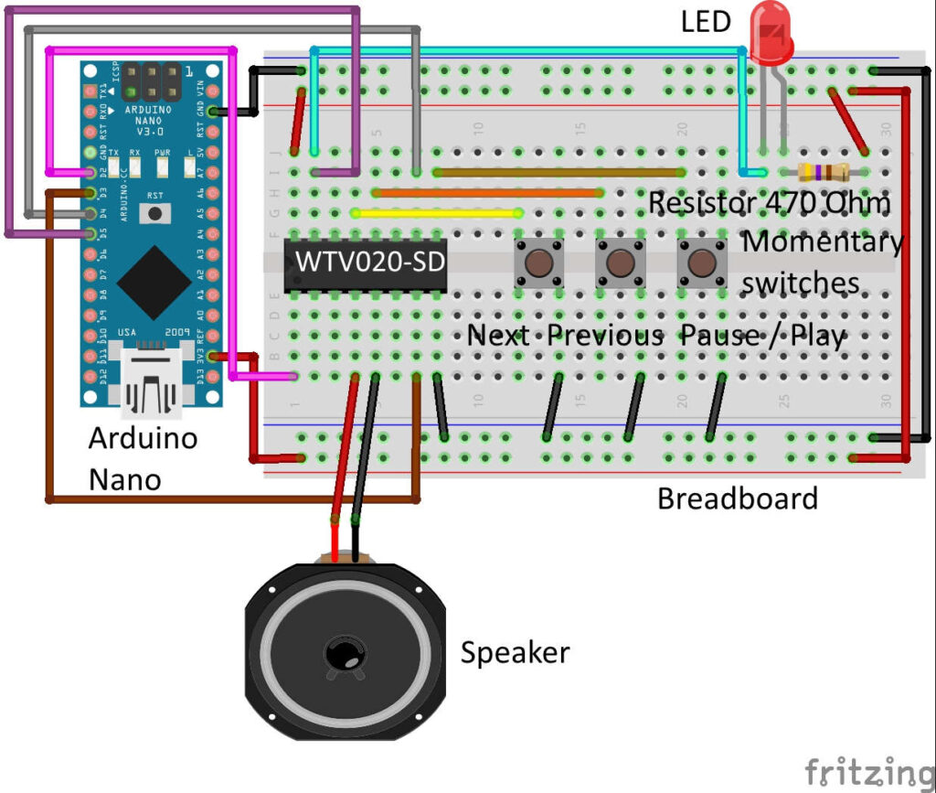 Two line serial mode (PWM output) with Arduino board