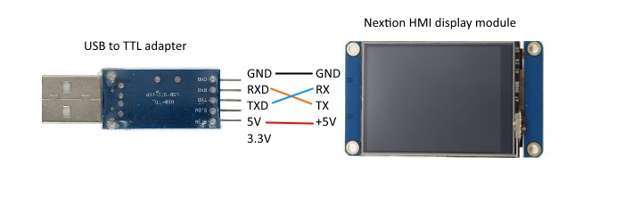 NX8048T070 Nextion 7.0 HMI LCD Module Display for Arduino Raspberry Pi ESP8266