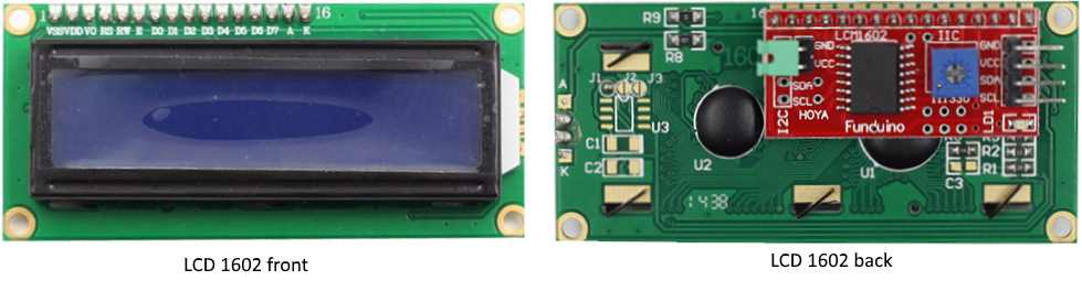 LCD1602 I2C module